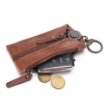 Vintage Leather Key Wallet #3