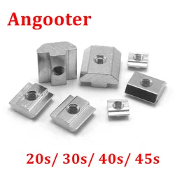 Slot T-Nuts M3 M4 M5 M6 M8 T Block Square nuts T-Track Sliding Hammer Nut for fastener 2020 3030 4040 4545 aluminum profile