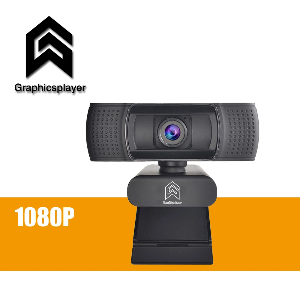 

Webcam 1080P, HDWeb Camera with Built-in HD Microphone USB Plug n Play Web Cam, Widescreen Video