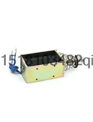 DC12V 800g/10mm Pull Type Open Frame Two Wires Solenoid Electromagnet