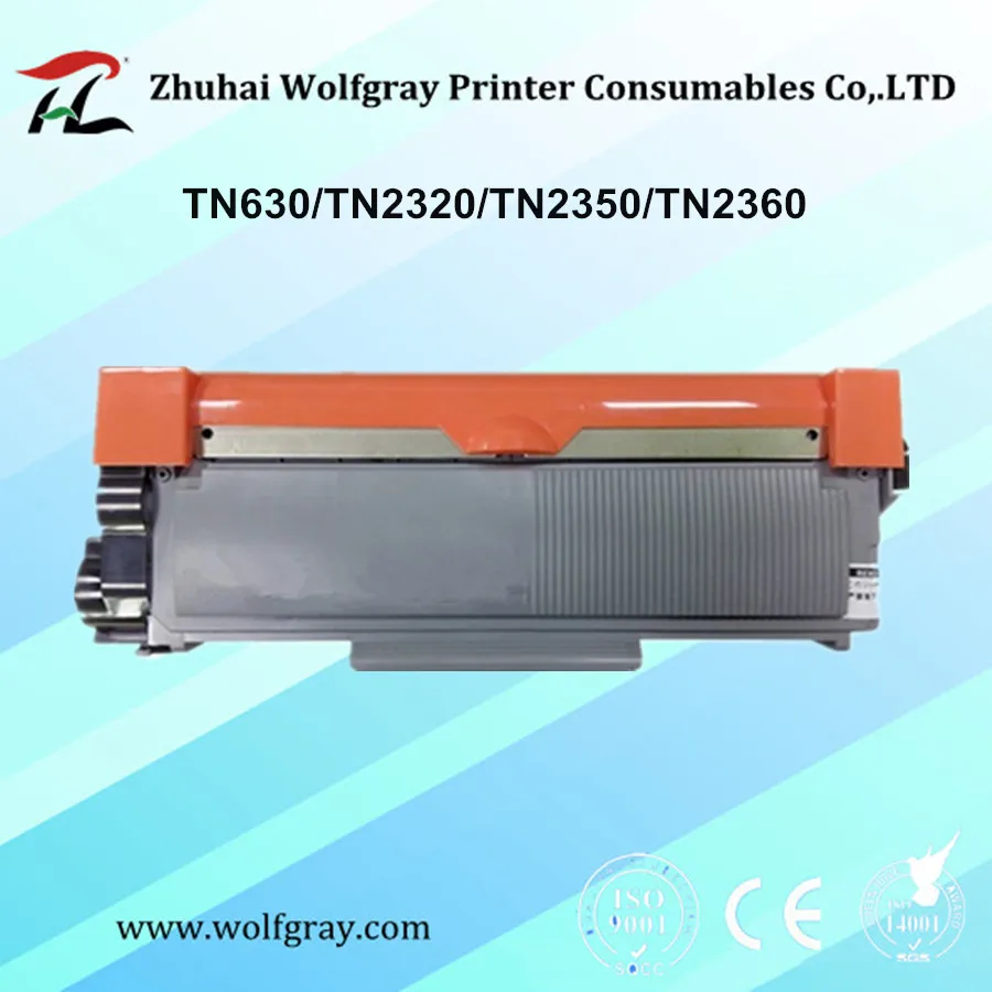 Compatible toner cartridge for Brother TN630/TN2320/TN2350/TN2360 MFC-L2700dw/L2720dw/L2740dw;DCP-L2520dw/L2540dn/L2560dwr