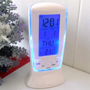 Led electronic Clock Alarm Calendar Thermometer