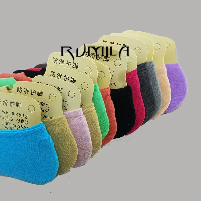 

summer comfortable cotton bamboo fiber girl women's socks ankle low female invisible color girl boy hosier 3pair=6pcs 3xWS40