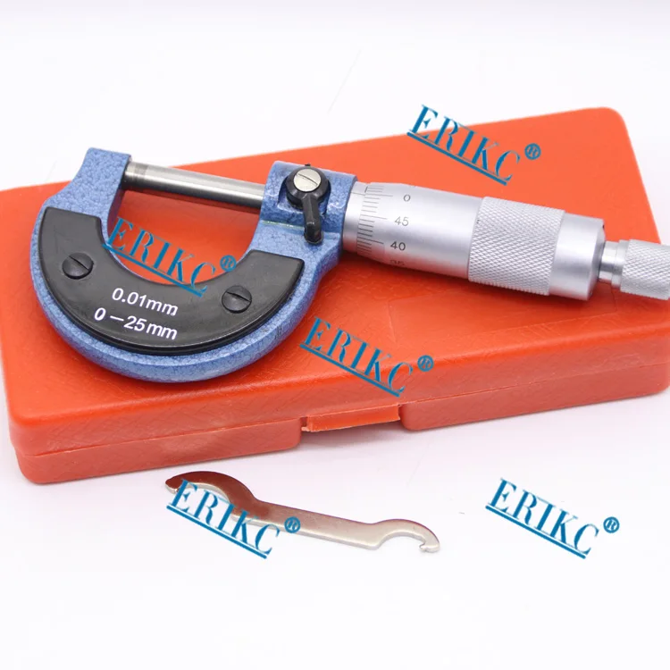 

ERIKC Manual microcalliper High precise Common rail injector shims Micrometer for testing Armature Lift E1024043