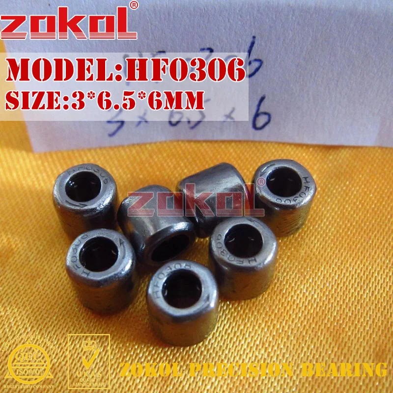 5/200Pcs/Lot HF0306/0408/0608/0612/0810/0812/1008/1012 L0615/ 0822/1022 One Way Needle Roller Bearing Drawn Cup Clutch