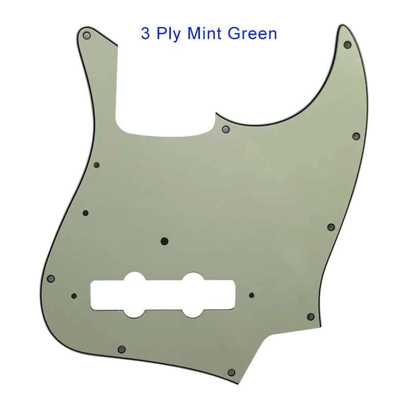 Pleroo Custom Parts - For US FD Vintage \'74  Jazz Bass Guitar Pickguard Scratch Plate, Multi color Choice