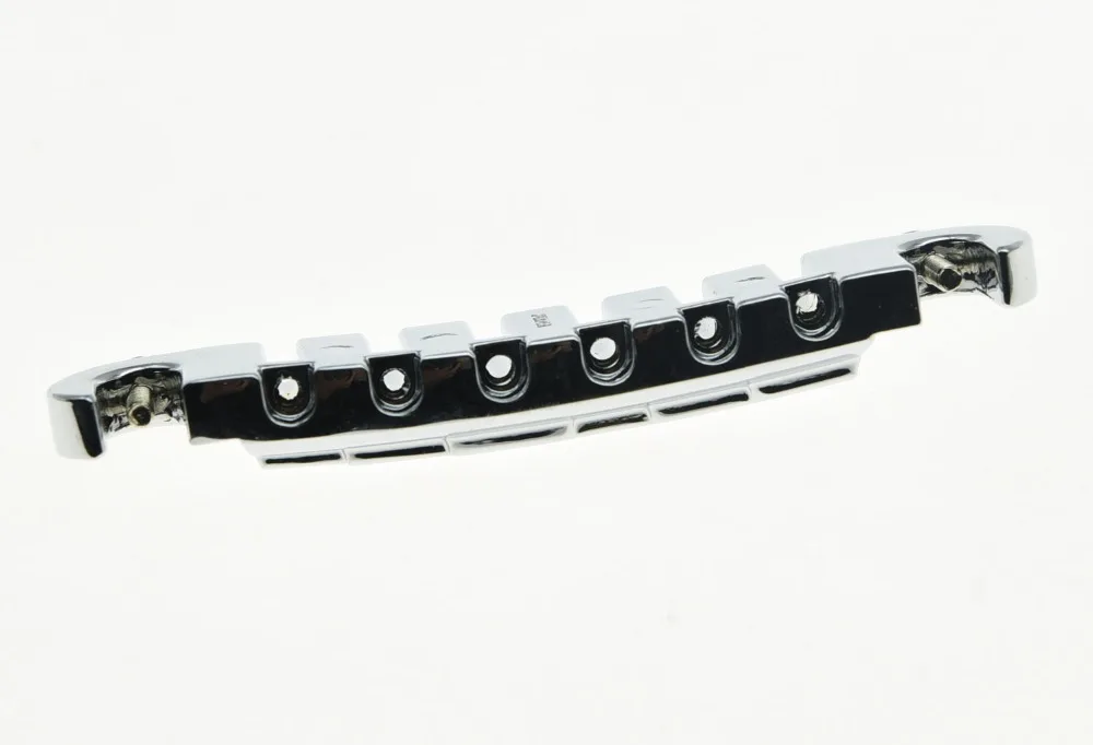 KAISH Chrome Electric Guitar Wraparound Bridge Tailpiece for LP JR