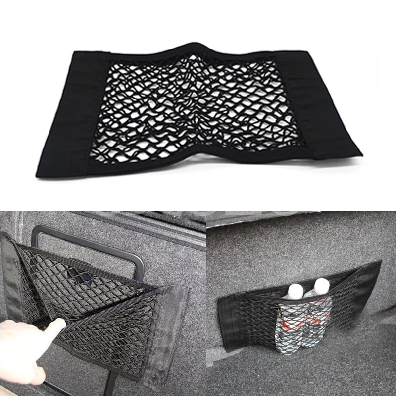 ZD New Car Styling Trunk luggage Net Stickers For Ford Focus 2 3 Fiesta Mondeo Ranger Kuga Seat Leon Ibiza Lexus Accessoreis