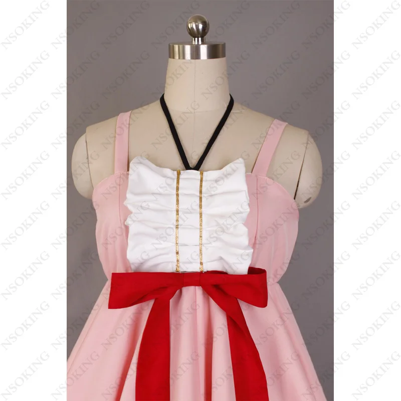 Bakemono gatari Oshino Shinobu Costume Cosplay vestito da partito personalizza