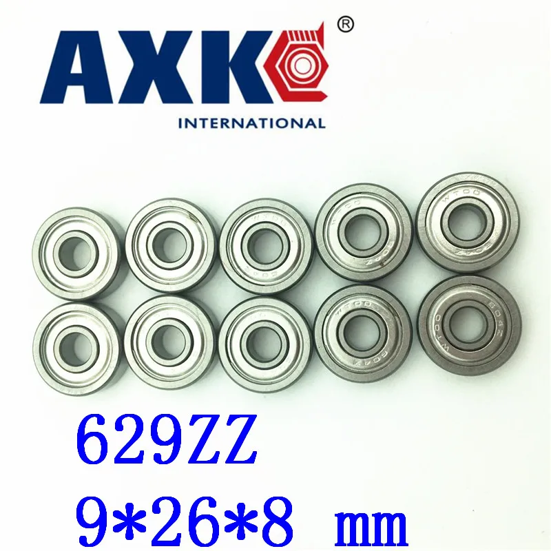 Miniature Deep Groove Ball Bearing 10PCS 629Z 629ZZ 9x26x8mm Time-Limited Thrust Rodamientos for Industrial Use