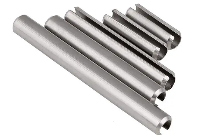 304 Stainless Steel Split Spring Roll Dowel Pins Fasteners M1.5/M2/M3/M4/M5/M6/M8 X 6/8/10/12/14/16/18/20/25/30/35/40/45mm 50