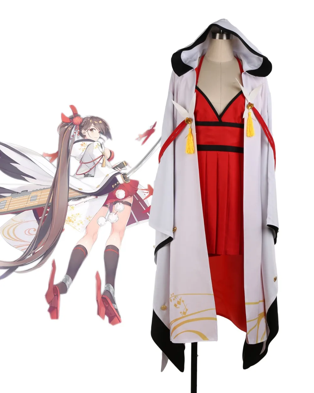 Zuikaku Cosplay Hot Game Azur Lane Zuikaku Kimono Cosplay Costume Custom Made Any Size