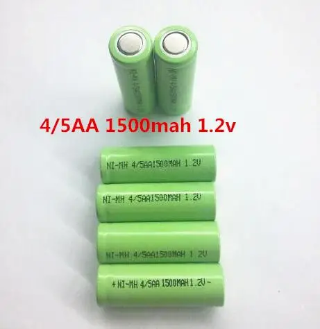 NEW battery 4/5AA 1500mah  4/5AA1500mah 1.2V Ni-MH Rechargeable battery  4/5AA1500mAh1.2V 1.2V NO.5 batteries 10pcs/lot