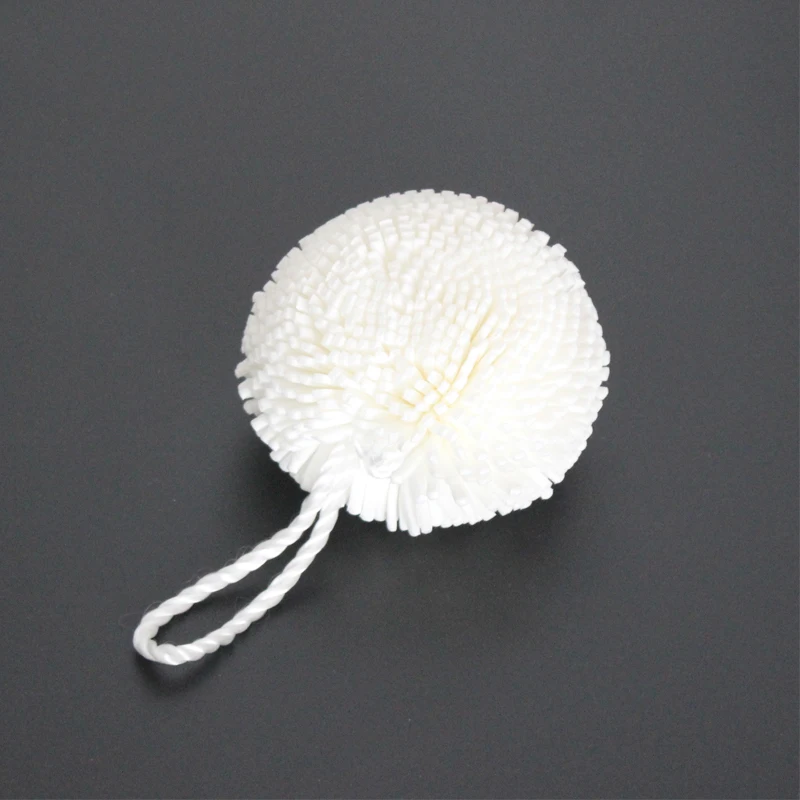 2Pcs/set 10*6cm White Color Natural Soft Comfortable Bath Shower Sponge Kit Tool Product