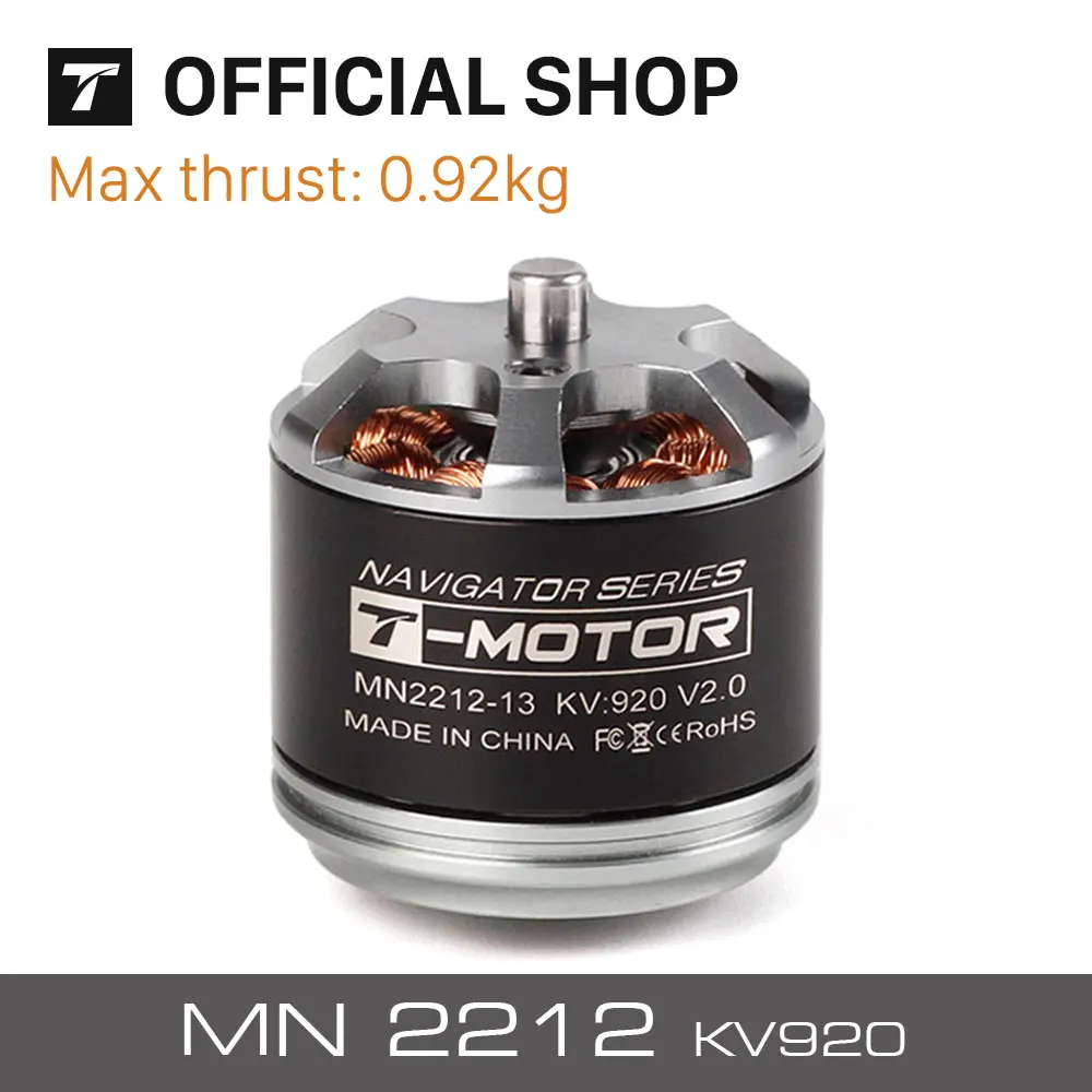 t-motor Brushless High quality outrunner Tiger motor MN2212 KV780 KV920 for UAV rc drones quadcopters electric motor