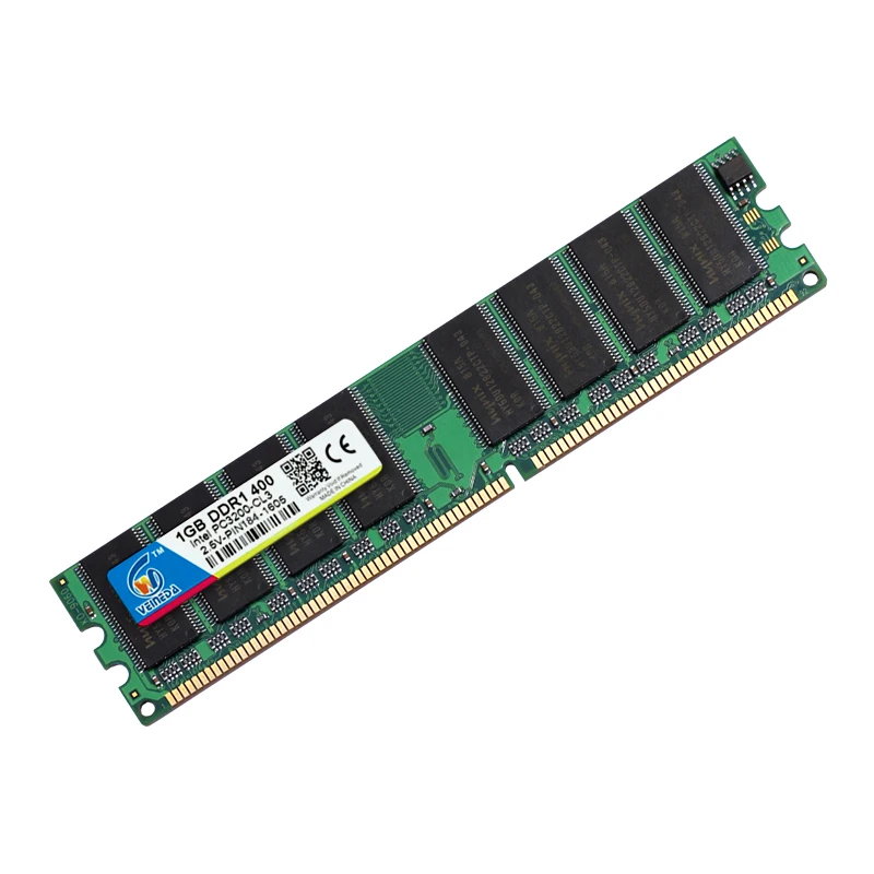 VEINEDA DDR1 4gb 4X1gb 400MHz 184Pin 2.5V DDR PC3200 DDR Compatible DDR 333 PC2700 PC2100 CL3 memory ddr
