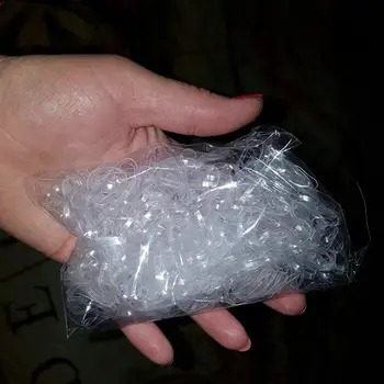 1 개/대 패션 고무 밴드 작은 투명 고무 탄성 머리띠 Plaits 꼬기 헤어 밴드 여성 키즈 모자를 쓰고 있죠