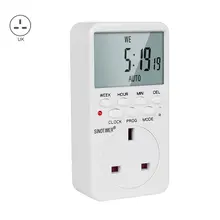Digital Timer Socket 220V EU UK BR #2