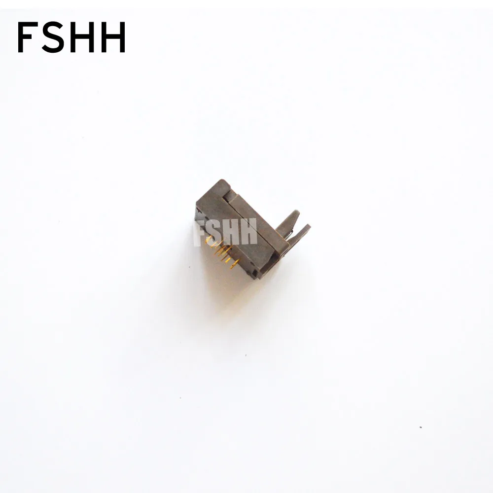 WSON12 DFN12 QFN12 MLF12 ic 테스트 소켓 크기 = 5mmX5mm 피치 = 1.27mm