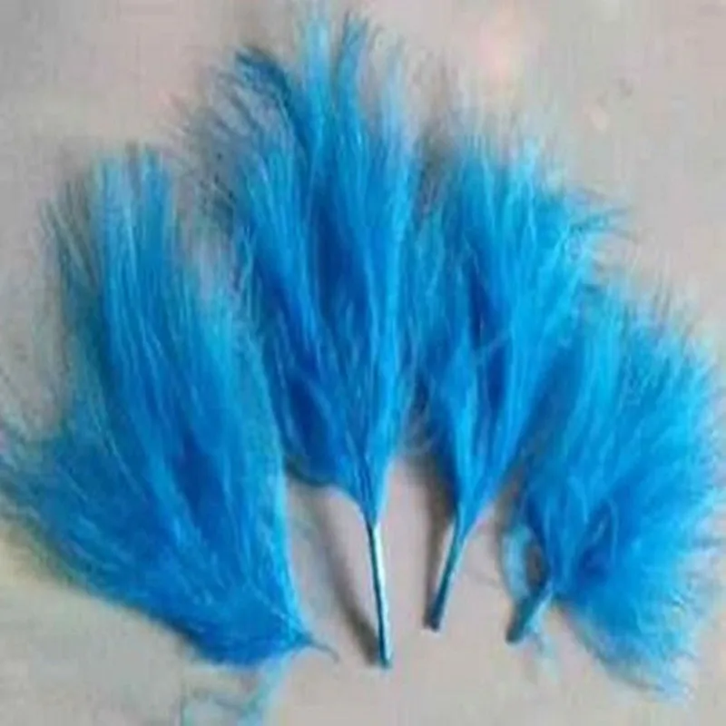 Wholesale Beautiful 100pcs natural turkey feathers edge 8-18cm Color optional