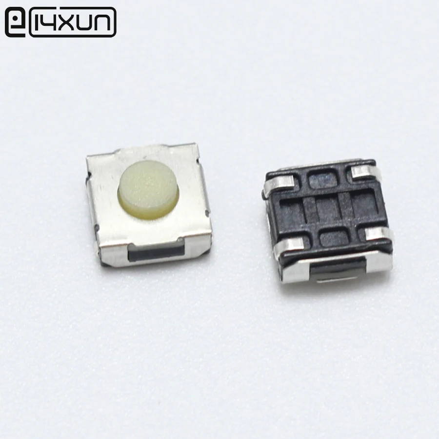 5pcs 6*6*3.4mm Waterproof Silicone Tact Switch 6x6x3.4mm Micro Push Button Tactile Switchs Transparent