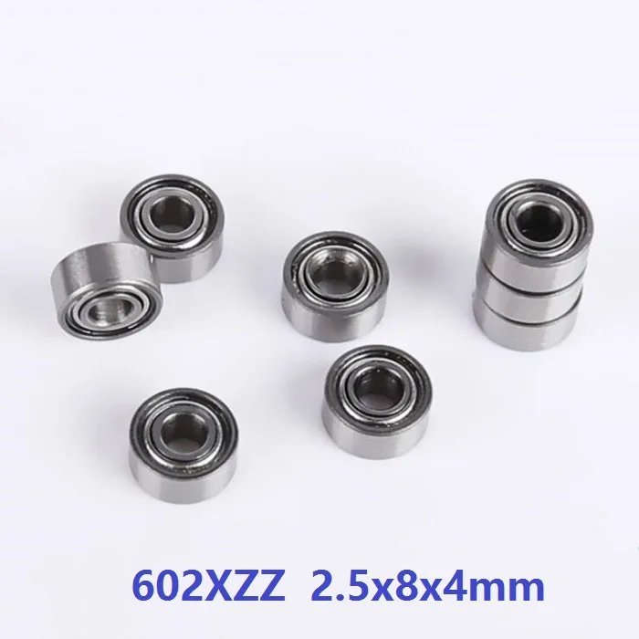 

500pcs/lot 602XZZ R-825ZZ 2.5x8x4 mm Deep Groove Ball bearing shielded Miniature Mini for 3D printer parts