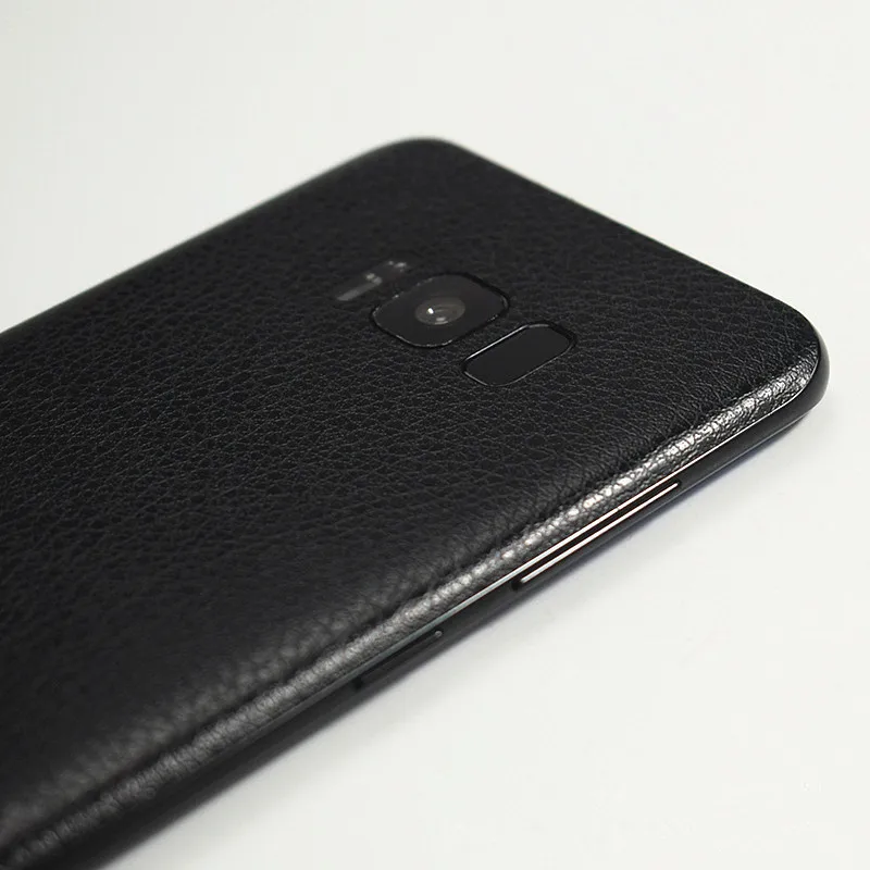 Luxury DIY Leather Skin Sticker Wrap Skin Phone Back Film For SAMSUNG Galaxy S10+ S10e S8+ S9 Plus Note 9 8 S7Edge A750 A8S A9S