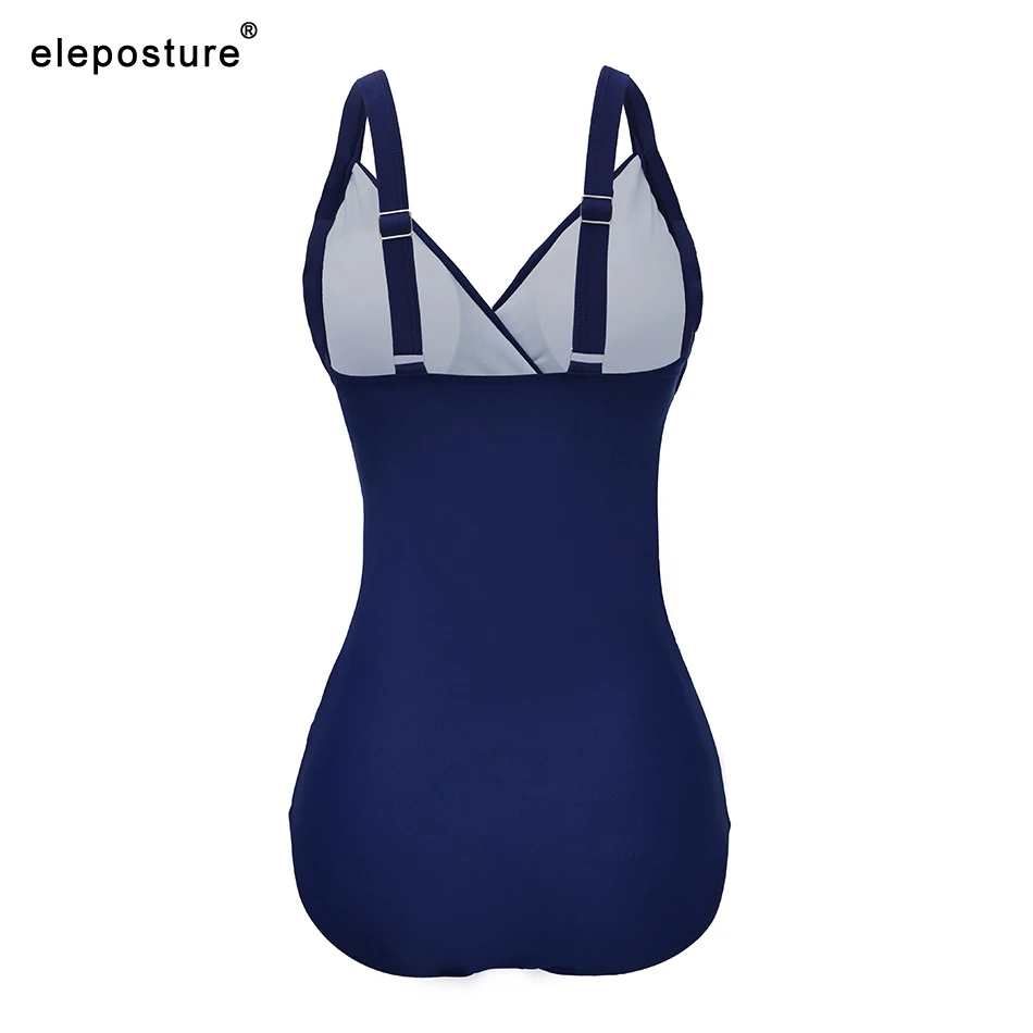 2023 New Sexy One Piece Swimsuit Women Mesh Patchwork Bathing Suits Vintage Swimwear Summer Beach Wear Swim Suit Plus Size M-4XL