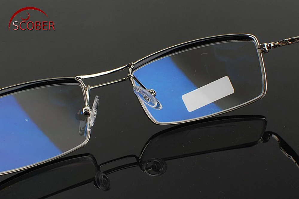 Progressive Multifocal Reading Glasses Designer Double Bridge duke Commercial Man See Near And Far TOP 0 ADD +1 To +4