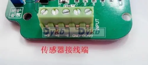 0-5V 0-10V 4-20MA Load Cell sensor Amplifier Weighing Transmitter voltage current converter voltage: DC 12-24V POWER