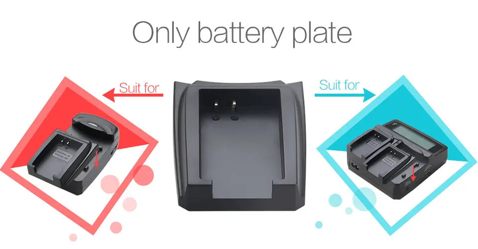 LVSUN D-LI90 DLI90 Chargeable Battery Adapter Plate Case for Pentax K-7 K-7D K-5 K-52 645D K5IIS K5II K01 K3 Battry Charger