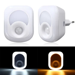 DONWEI Human Infrared Activated Motion Sensor PIR 2W 26 LED Night Light Wall Emergency Lamp For Hallway Bedroom AC 220V