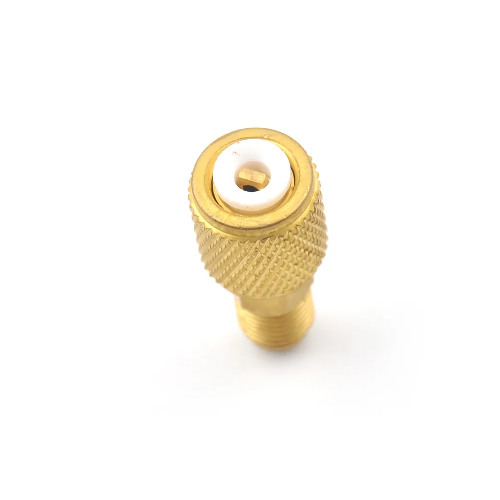 1pc adattatori per condizionatori d'aria in ottone adattatore R410a raccordo da 1/4 "maschio a 5/16" SAE femmina tubo di ricarica per pompa a vuoto