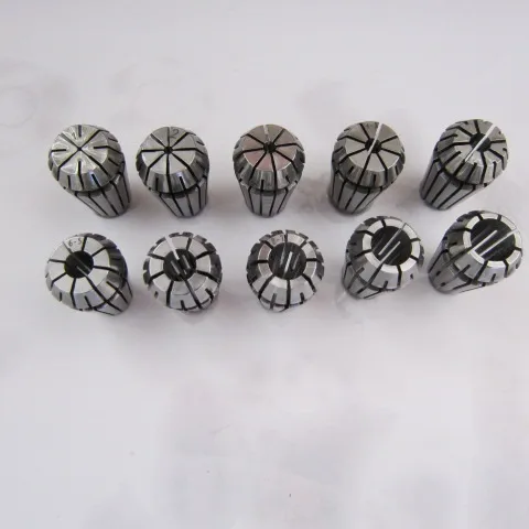 Hot!10Pcs/lot ER16 1-10mm Spring Collet Set For CNC Milling Machine Engraving Lathe Tool