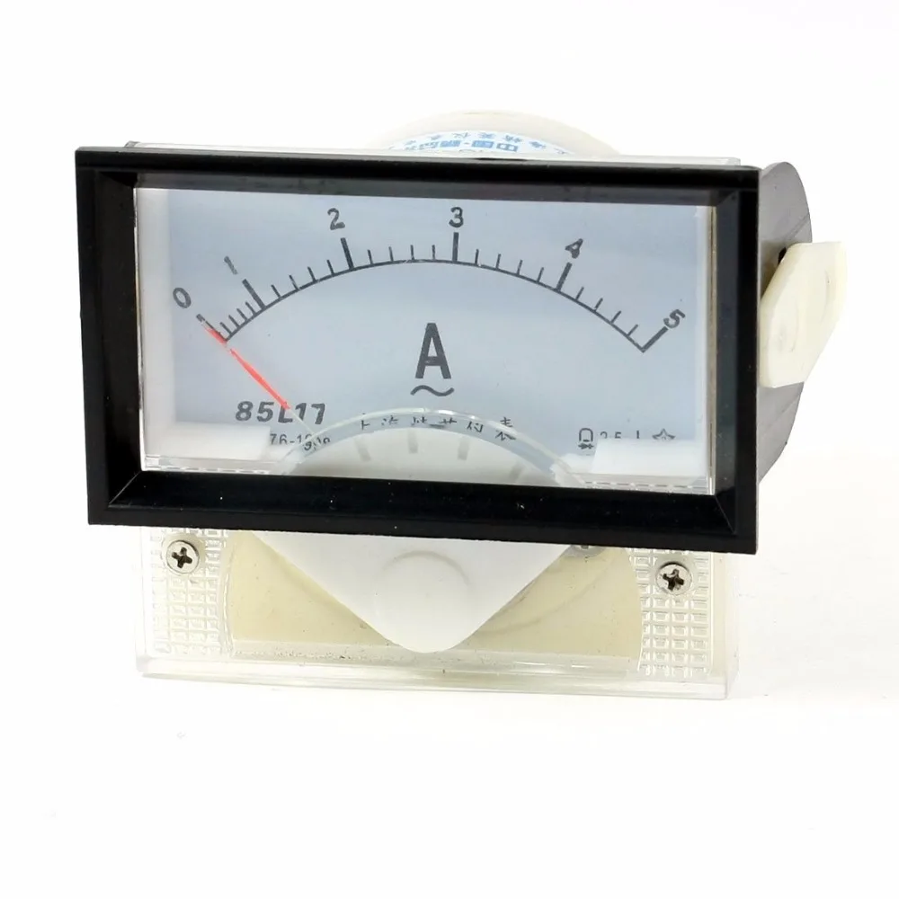 AC Analog Meter Panel 0-5A AMP Current Ammeters 85L17 0-5A Gauge