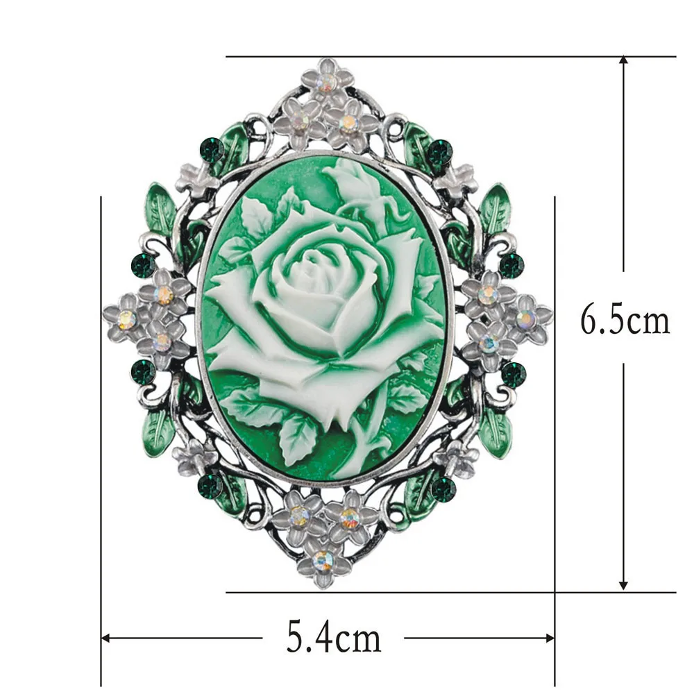 Brooches For Women Vintage Large Brand Fashion For Wedding Bouquets Flower Brooch Luxury Jewelry