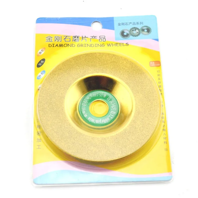 100mm 4 polegadas roda de retificação de diamante estanho c