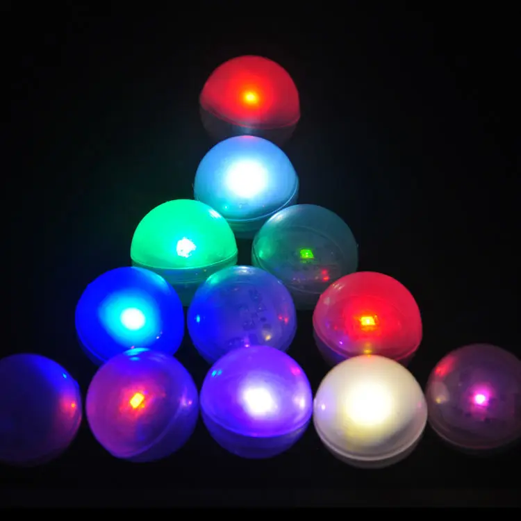 

DHL Free Shipping !!! 300pcs/Lot 2CM Round Floating LED Ball Berries Magical Fairy LED Light For Wedding Party Events Decor