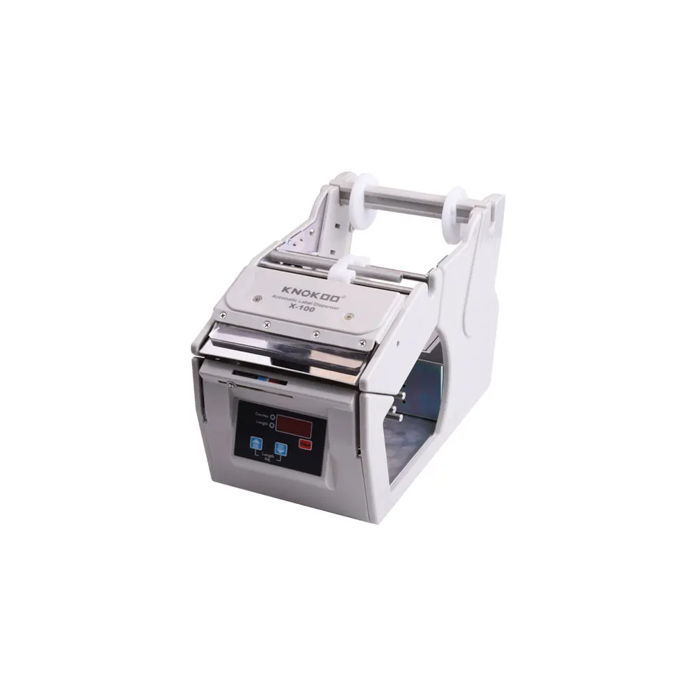 Automatic Sticker Separating ​Electric Label dispenser X-100  for barcode label peeling