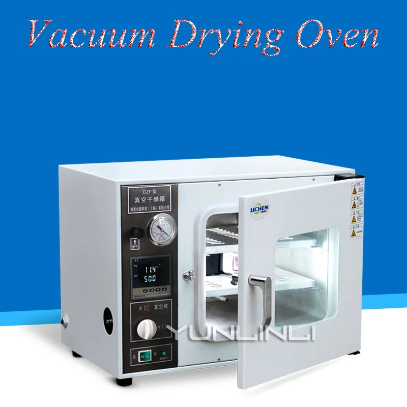 Vacuum Drying Oven Cabinet Small Industrial Digital Display Drying Carbinet For Laboratory Extraction DZF-6020A