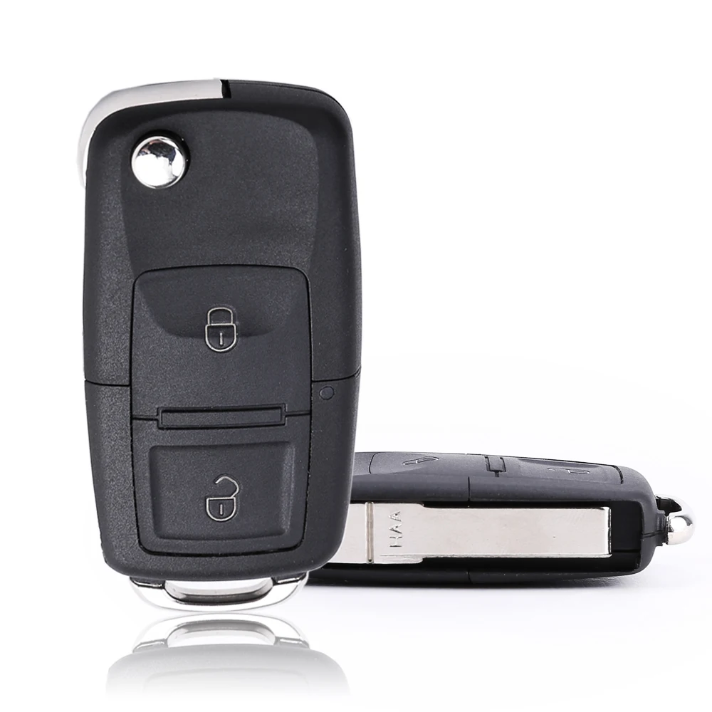 Car Remote key Passat Black 2 buttons For Jetta Passat B5 Golf 4 IV Sharan Touran 9N
