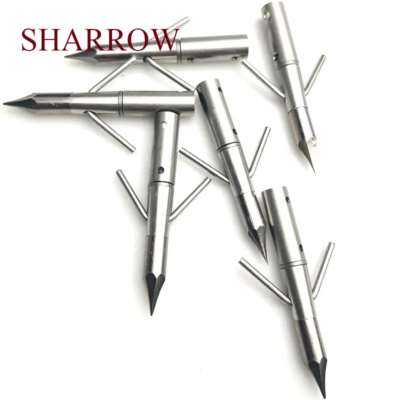 

9pcs Archery Bowfishing Arrowhead Screw Fishing Broadhead Arrow Points Archery Hunting Arrow Tips Leisure Entertainment Field