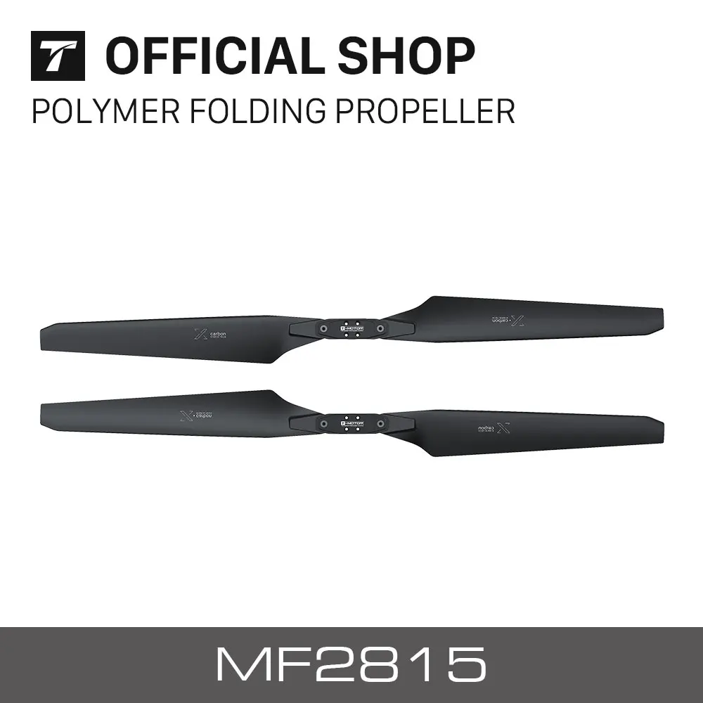 

T-MOTOR new released MF2815 Polymer Folding propeller X*Carbon for rc multi-rotors VTOL Multicoptor Drone