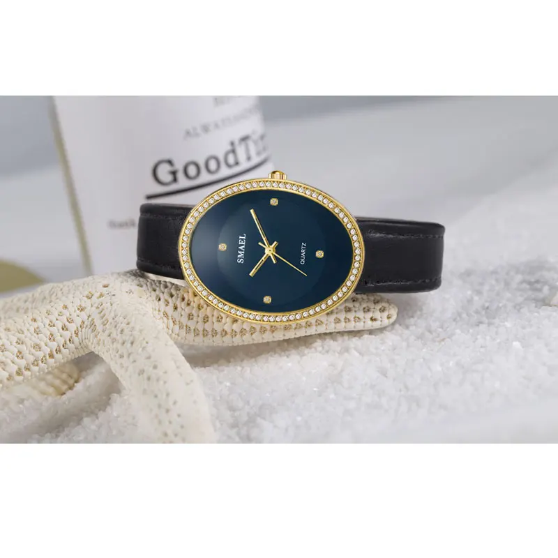 Quartz Watch Women Bracelet Silver SMAEL New Women Watches digital Fashion Casual Woman Elegnat 1882 Ladies Watches Waterproof