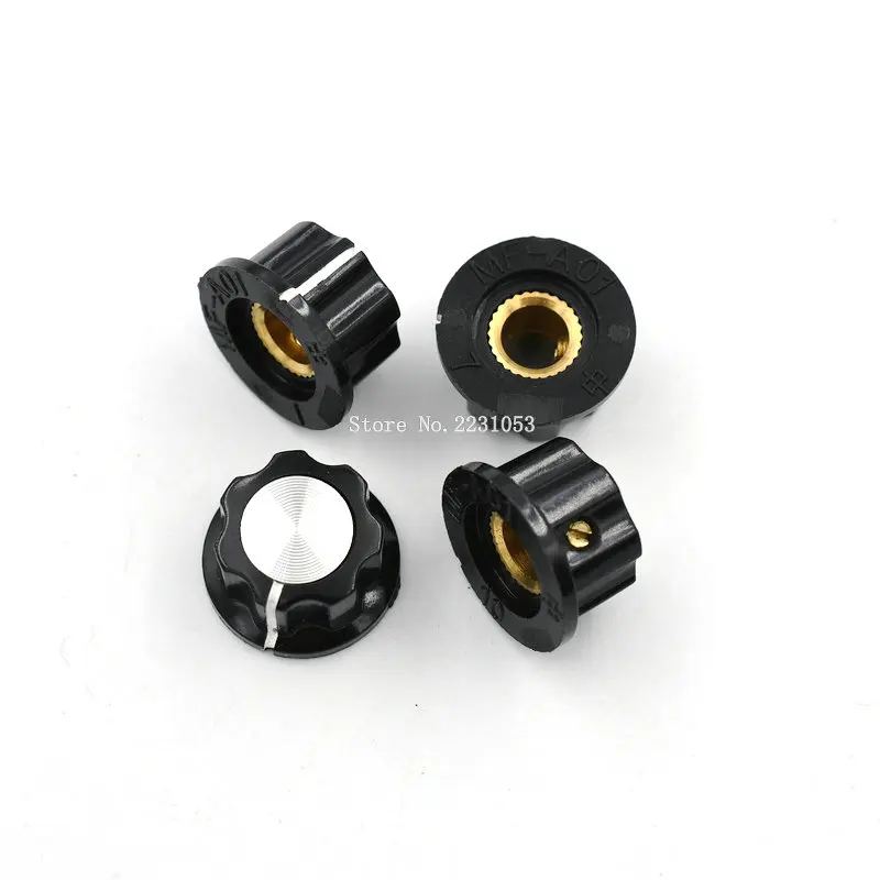 5PCS MF-A01 bakelite potentiometer potentiometer knob cap diameter 19.5MM with RV16 hole 3.2MM