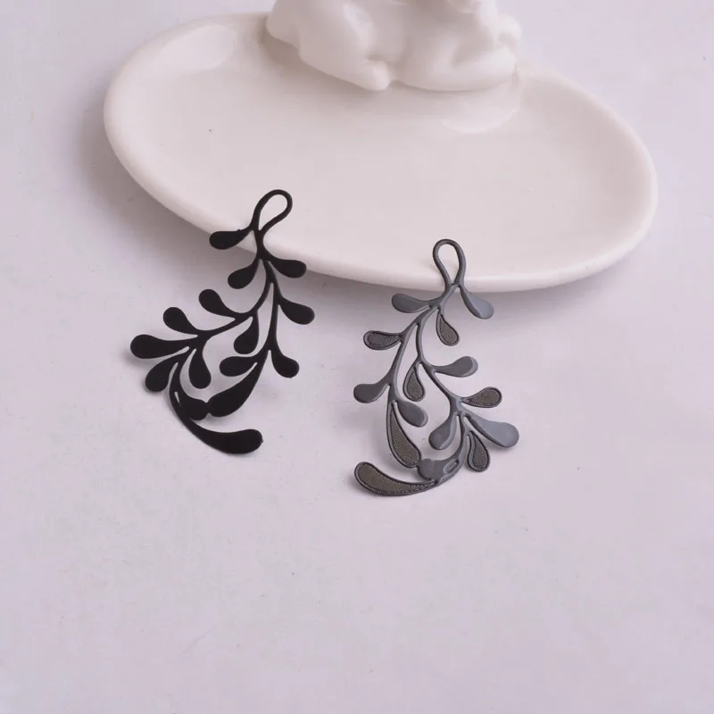 30 Stück AB2840 32*58mm Große Ast-Anhänger Ohrring-Zubehör DIY Schmuckzubehör – Detail 6
