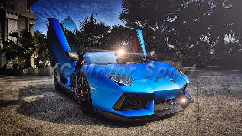 

Car Accessories Carbon Fiber Front Lip 011-2014 Aventador LP700 DM Molto Veloce Base Package Style Front Lip with Sword