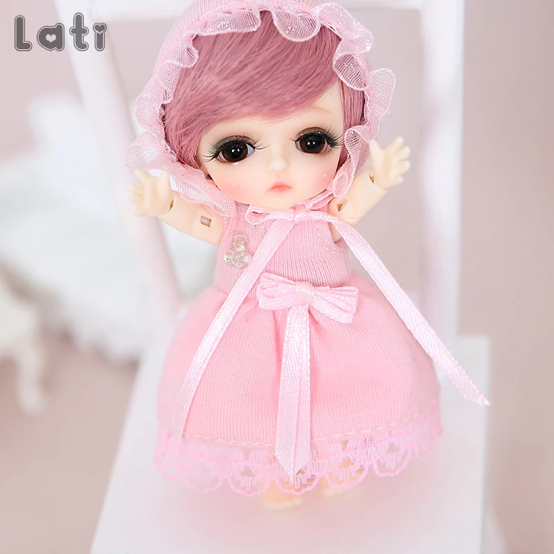 

Lati white Belle 1/12 BJD Dolls Fullset Option girls boys doll toys shop dollhouse silicone furniture