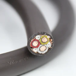 Viborg VP1606 5N OFC RISR 6 Square AC Power Cable Sold per meter