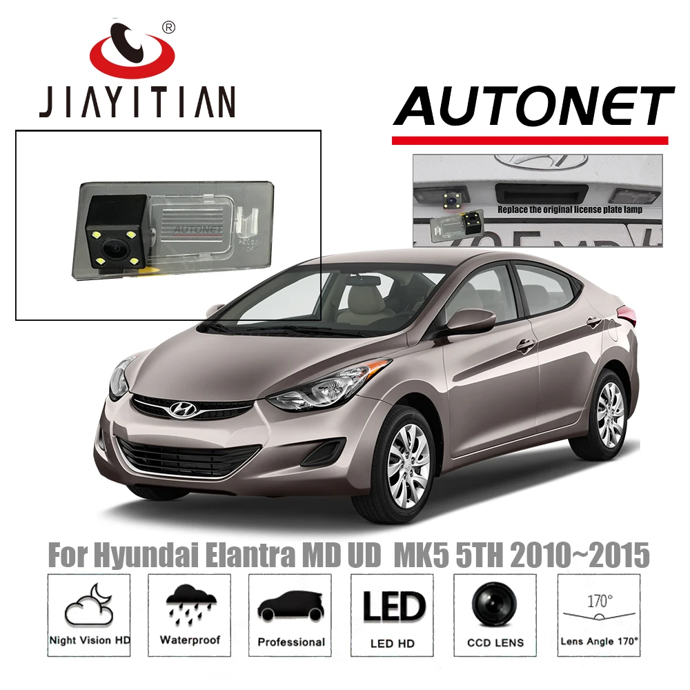 

JIAYITIAN Rear View Camera For Hyundai Elantra MD/UD MK5 Avante i35 Elantra Inokom 2010~2015 CCD Night Vision Reverse Camera